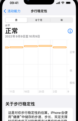 禹州iPhone手机维修如何在iPhone开启'步行稳定性通知'