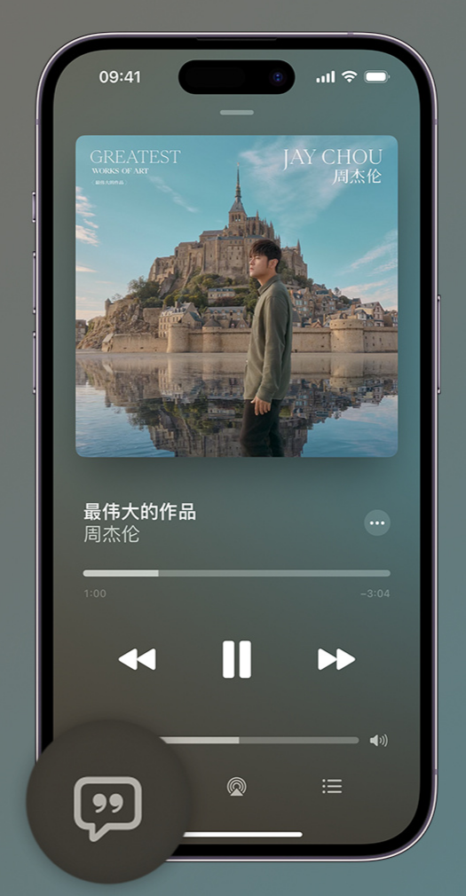 禹州iphone维修分享如何在iPhone上使用Apple Music全新唱歌功能 