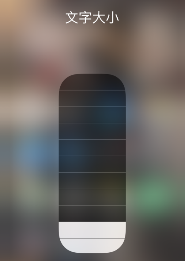 禹州苹果手机维修分享小技巧：在 iPhone 控制中心快速调节字体大小 